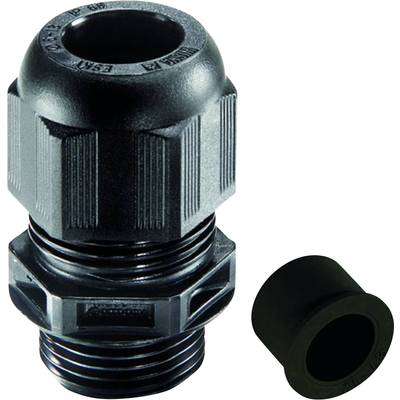 Wiska 10101984 Cable gland shockproof, with strain relief, with seal 1/2" NPT  Polyamide Black (RAL 9005) 50 pc(s)