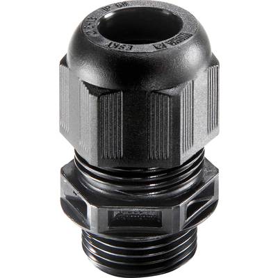 Wiska 10105811 Cable gland shockproof, with strain relief, with seal M16  Polyamide Black (RAL 9005) 50 pc(s)