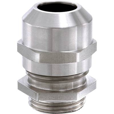 Wiska 10105843 Cable gland shockproof, with strain relief, with seal M25  Steel (stainless) Ecru 10 pc(s)