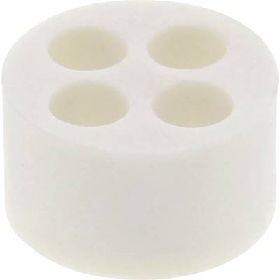 Wiska MFD 25/04/040 RW Multi-seal inset shockproof, Explosion-proof, with strain relief   M25  Plastic White 25 pc(s)