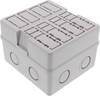 Wiska 10105992 Junction box (L x W x H) 108 x 98 x 72 mm Grey 5 pc(s)