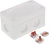 Wiska 10109902 Junction box (L x W x H) 85 x 49 x 51 mm White IP66/IP67 10 pc(s)