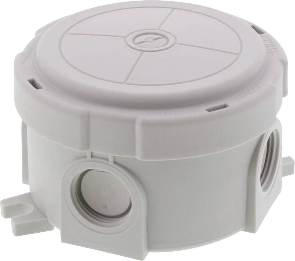 Wiska 10110629 Junction box (L x W x H) 100 x 89 x 57 mm Grey IP66/IP67 5 pc(s)