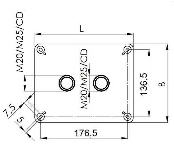 Wiska 10111120 Junction box (L x W x H) 200 x 160 x 94 mm Black IP66/IP67 1 pc(s)