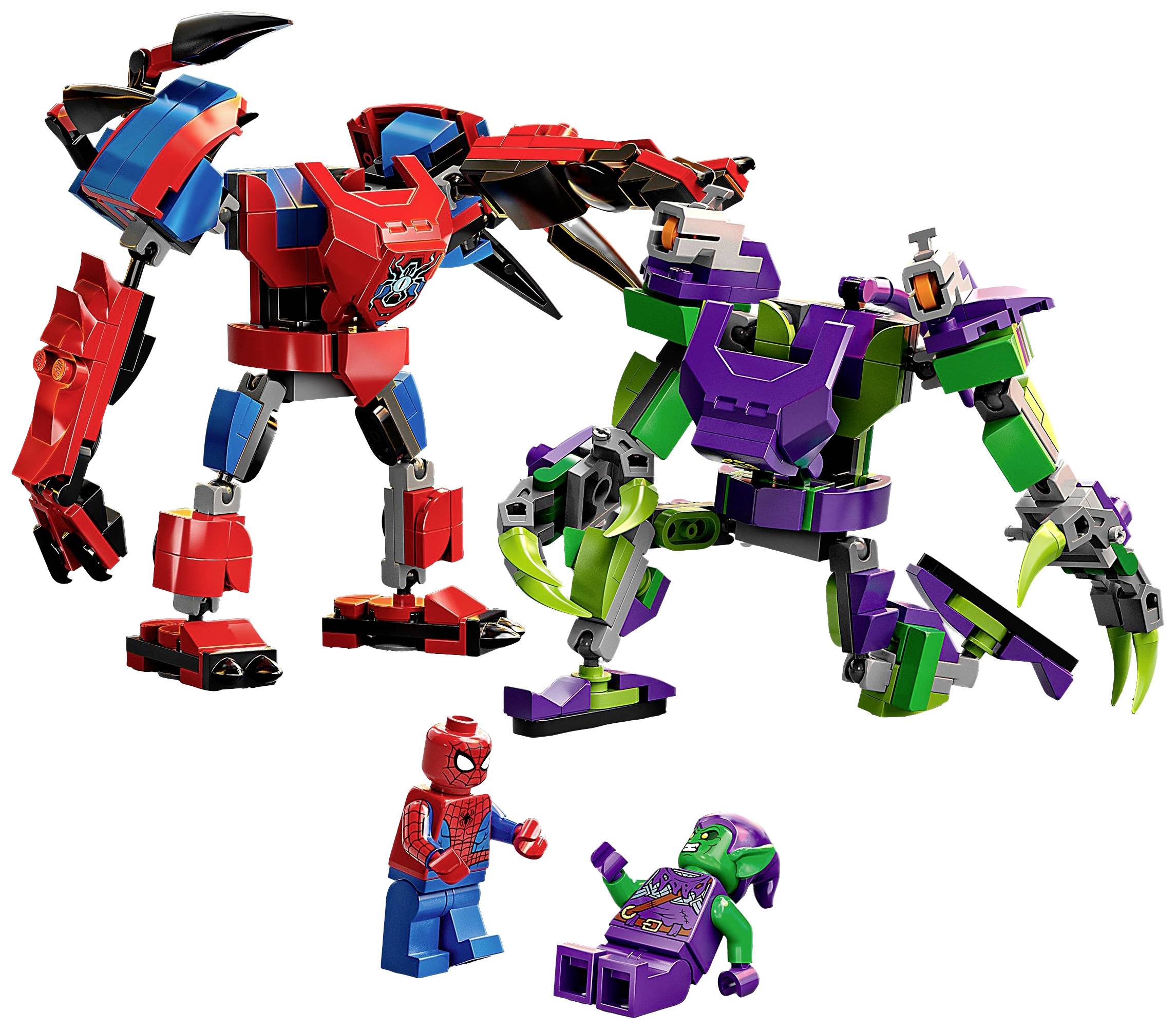 76219 LEGO® MARVEL SUPER HEROES Spider-Mans and Green Goblins Mech Duel ...