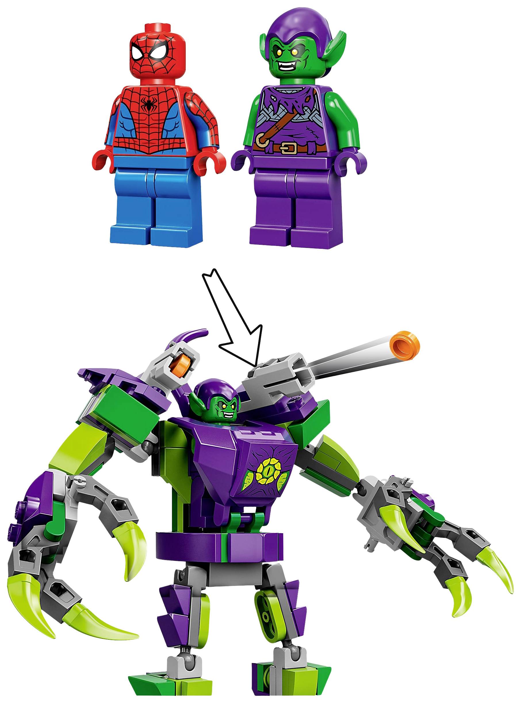 76219 LEGO® MARVEL SUPER HEROES Spider-Mans and Green Goblins Mech Duel ...