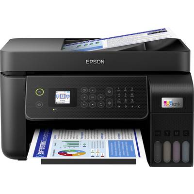 Epson EcoTank ET-4800 Multifunction printer  A4 Printer, scanner, copier, fax ADF, Duplex, LAN, USB, Wi-Fi, Ink tank sys