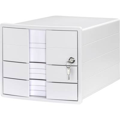 HAN IMPULS 1018-12 Desk drawer box White A4, C4 No. of drawers: 3
