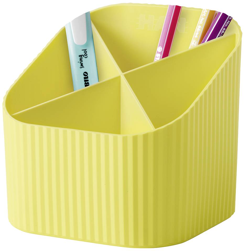 HAN Re-X-LOOP 17238-915 Tidy Yellow No. of compartments: 4-3