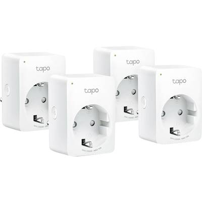 TP-LINK Tapo P100(4-pack) V1.2 Tapo P100(4-pack) V1.2 Bluetooth Wireless switch set   4-piece  