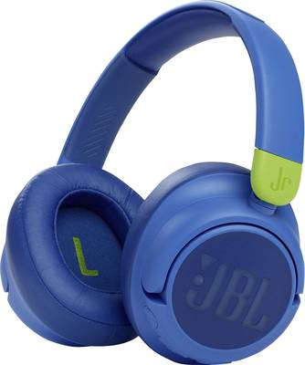 JBL JR 460NC Children Over-ear Bluetooth® (1075101), Corded (1075100) Blue Noise | Conrad.com