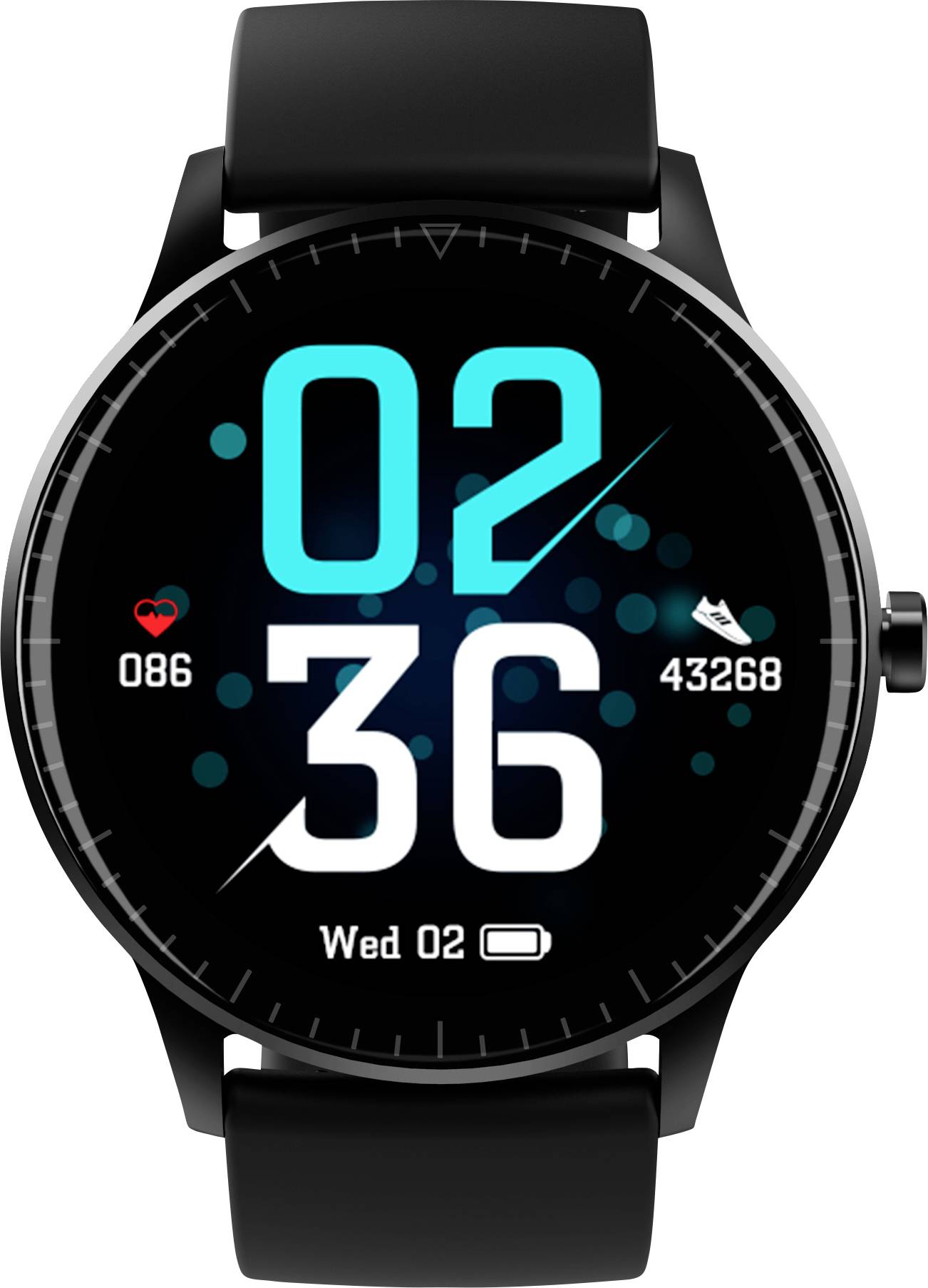 Denver sw 173 black smartwatch Clearance
