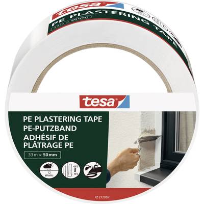 tesa PE Putzband 55485-00000-00 Plastering tape White (L x W) 33 m x 50 mm 1 pc(s)