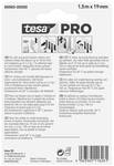 tesa PER mounting tape transparent, 1.5 m x 19 mm