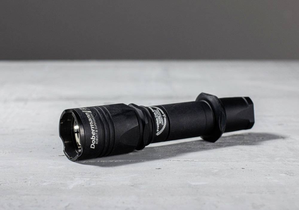 ArmyTek Dobermann XP-E2 red LED (monochrome) Torch rechargeable 200 lm 432 h 115 g-17