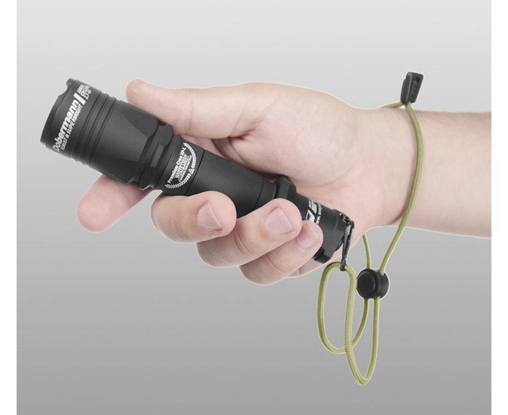 ArmyTek Dobermann XP-E2 red LED (monochrome) Torch rechargeable 200 lm 432 h 115 g-3