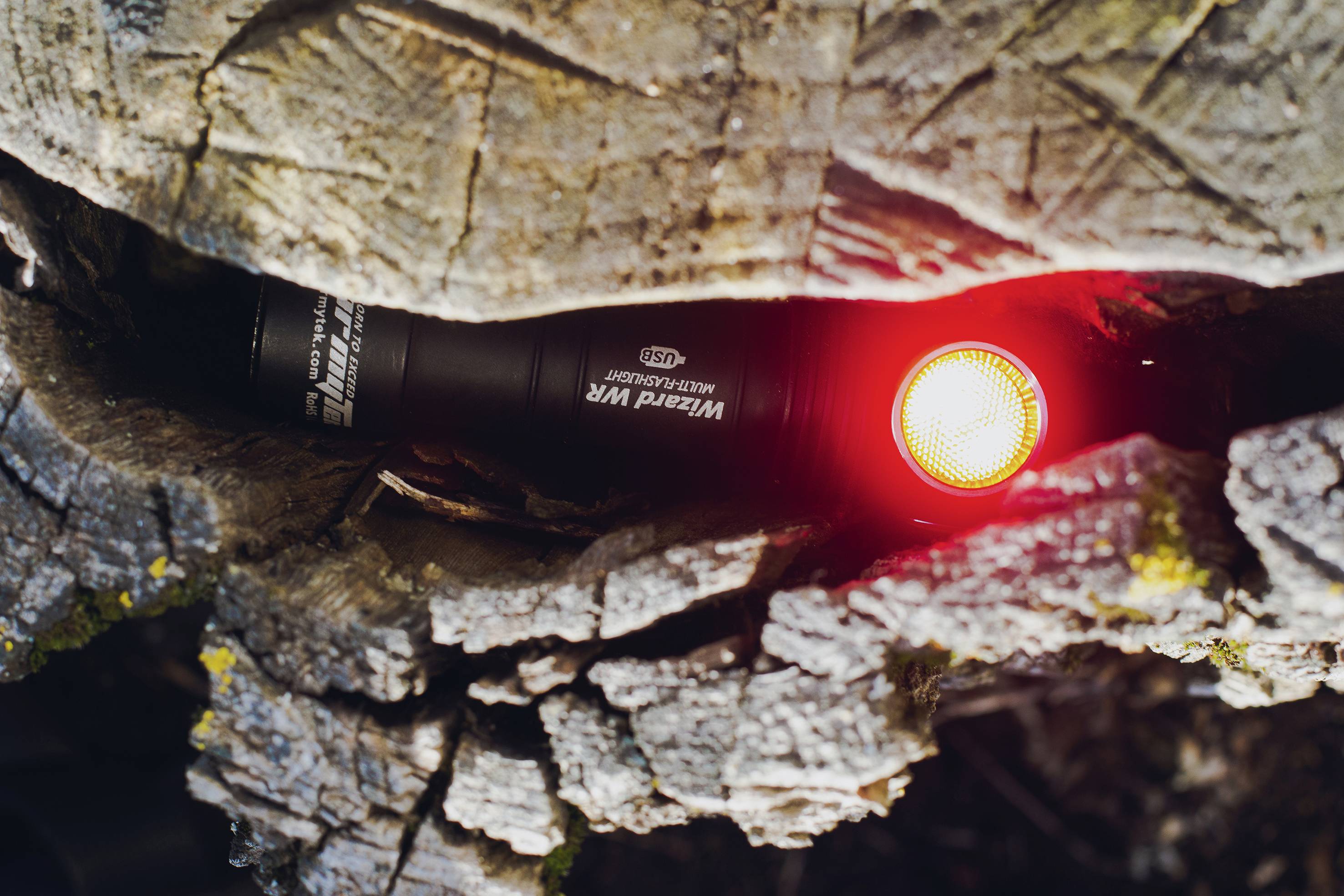 ArmyTek Wizard WR Magnet Warm & Red LED (monochrome) Headlamp rechargeable 1300 lm 360 h 65 g-29