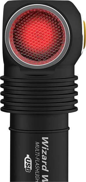 ArmyTek Wizard WR Magnet Warm & Red LED (monochrome) Headlamp rechargeable 1300 lm 360 h 65 g-2