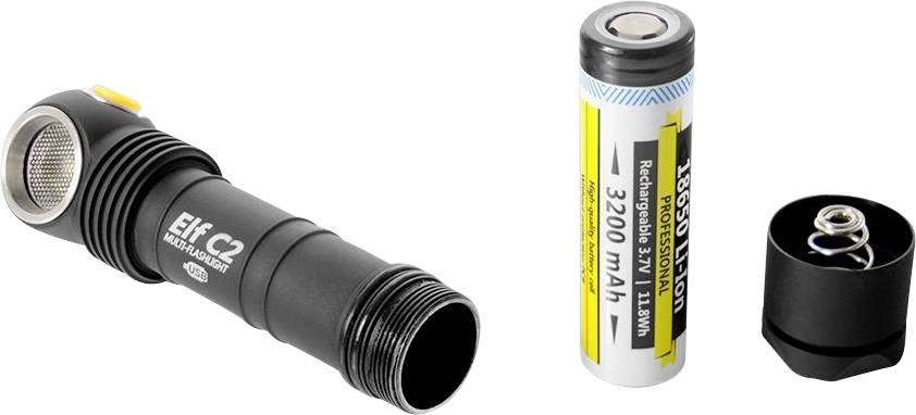 ArmyTek Elf C2 Warm LED (monochrome) Torch rechargeable 1100 lm 4800 h 65 g-7