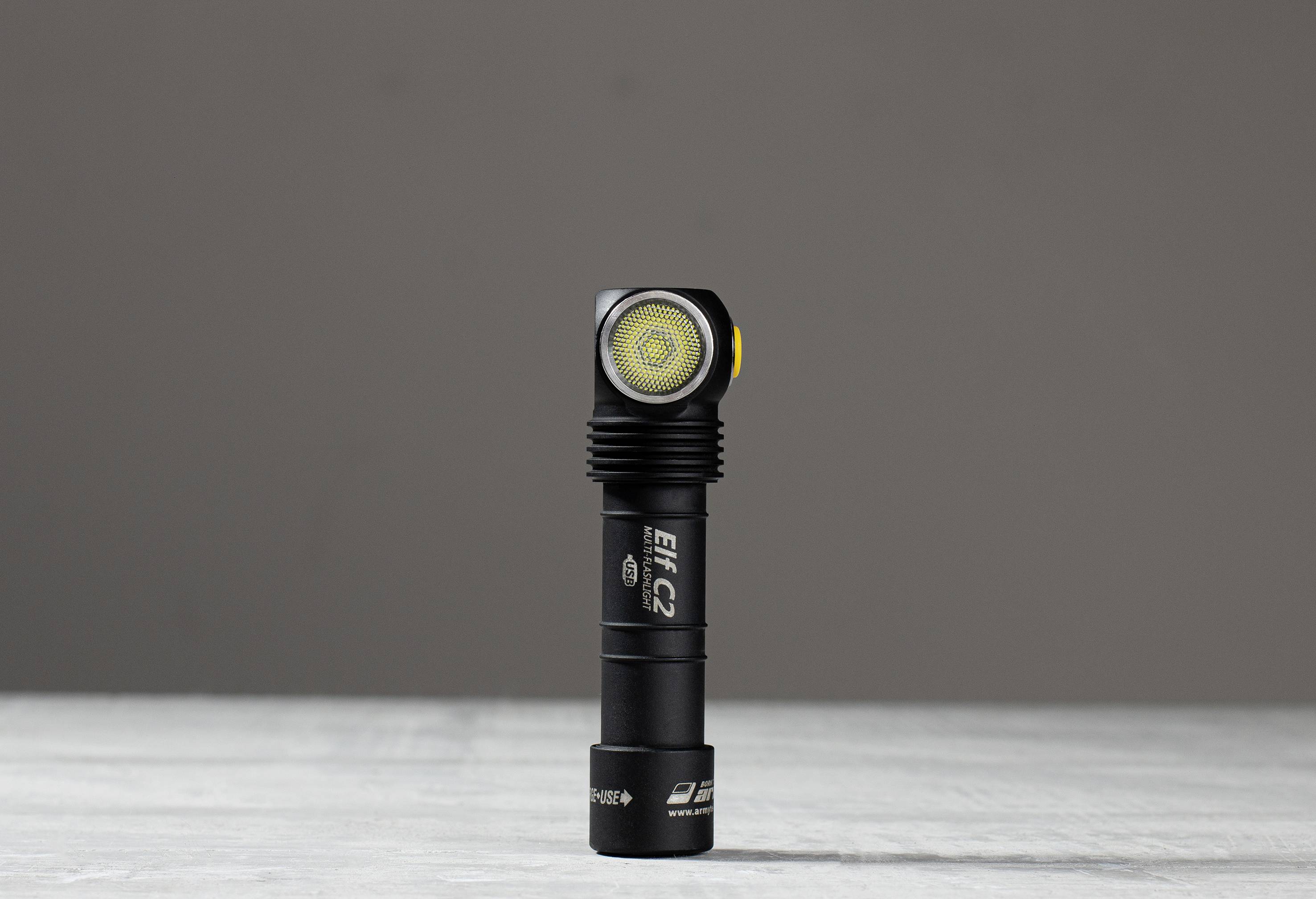 ArmyTek Elf C2 Warm LED (monochrome) Torch rechargeable 1100 lm 4800 h 65 g-10