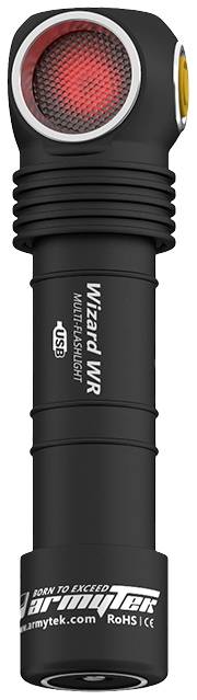 ArmyTek Wizard WR Magnet White & Red LED (monochrome) Torch Magnetic holder rechargeable 1300 lm 360 h 65 g-3
