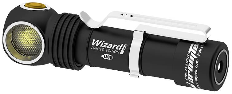ArmyTek Wizard Pro Nichia Warm LED (monochrome) Torch Magnetic holder  rechargeable 1770 lm 200 h 65 g