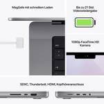Apple MacBook Pro 16 (M1 Pro, 2021), 1TB SSD, 16GB GB RAM, Space Gray