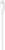A white Lightning charging cable, typically used for charging and data transfer with certain electronic devices.