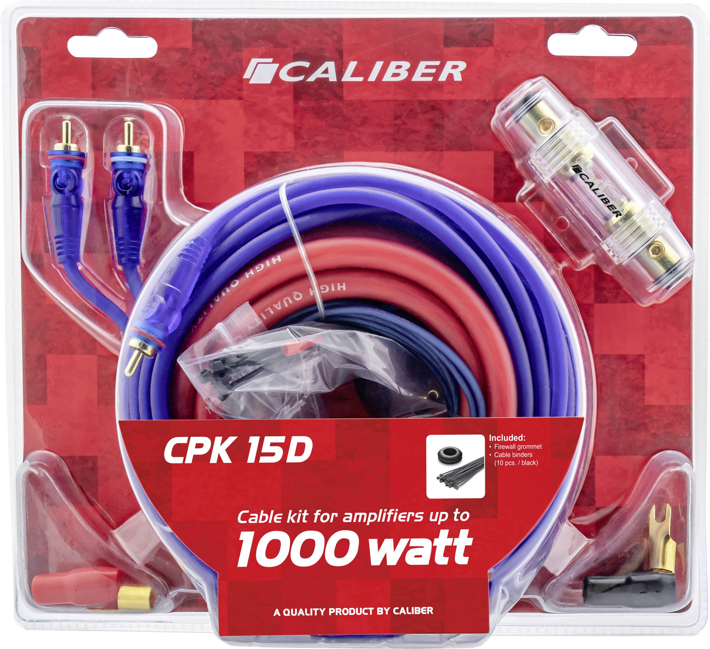 Caliber CPK15D Car stereo headstage amp connector kit-0