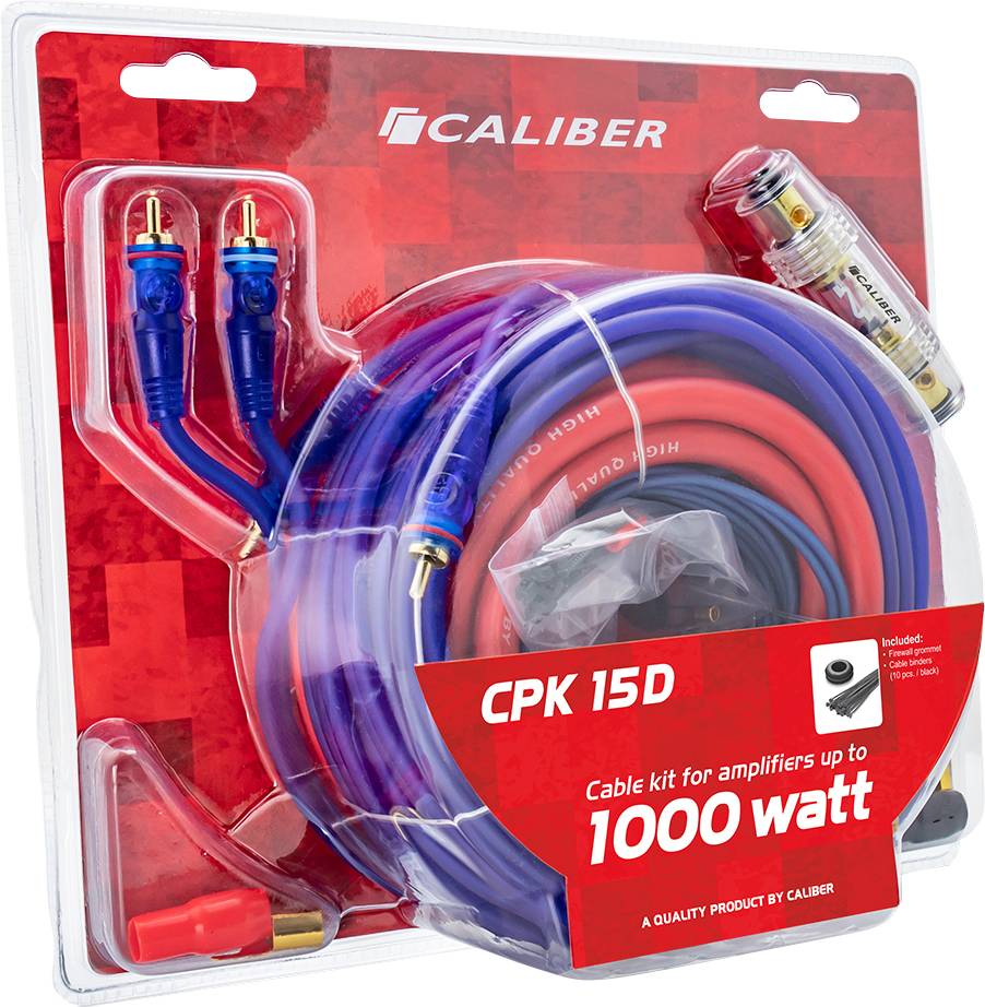 Caliber CPK15D Car stereo headstage amp connector kit-2