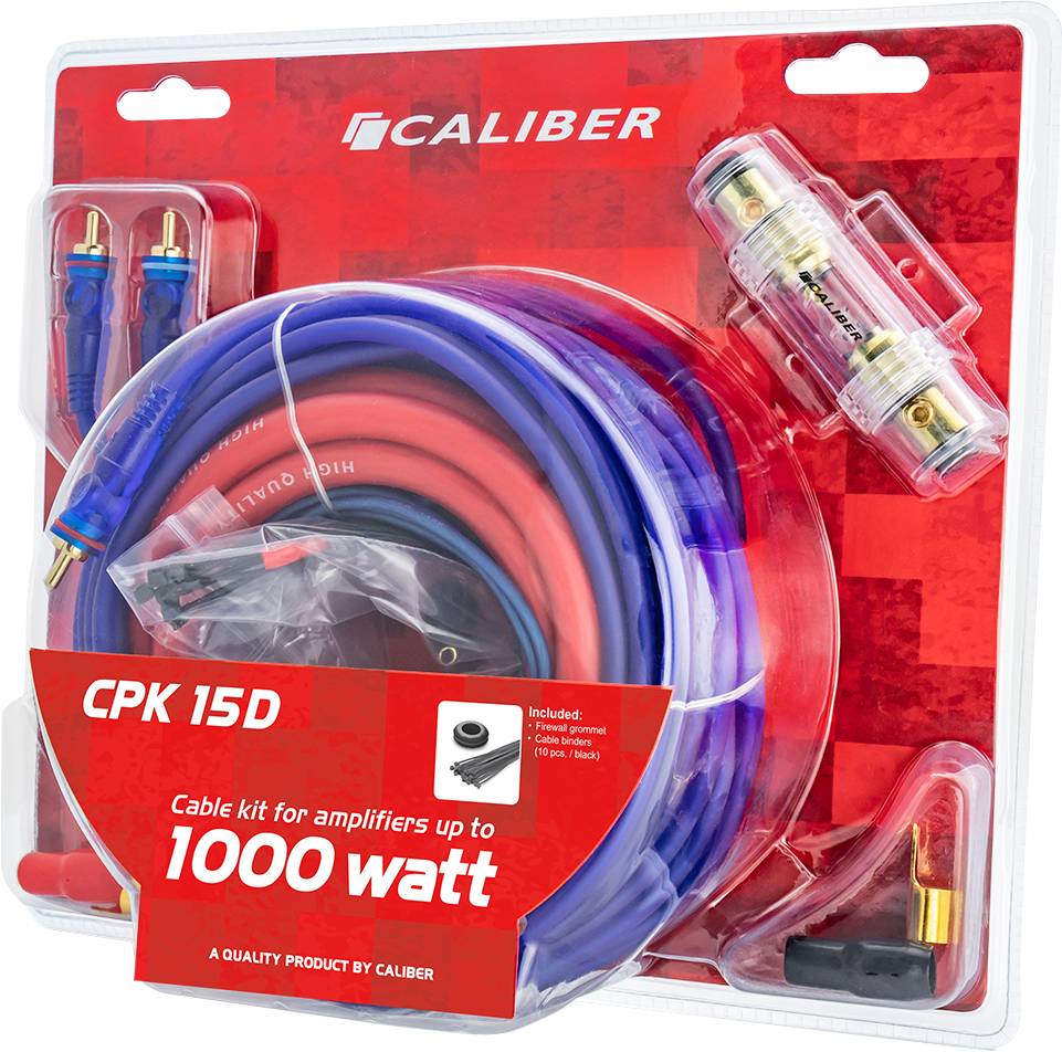 Caliber CPK15D Car stereo headstage amp connector kit-3