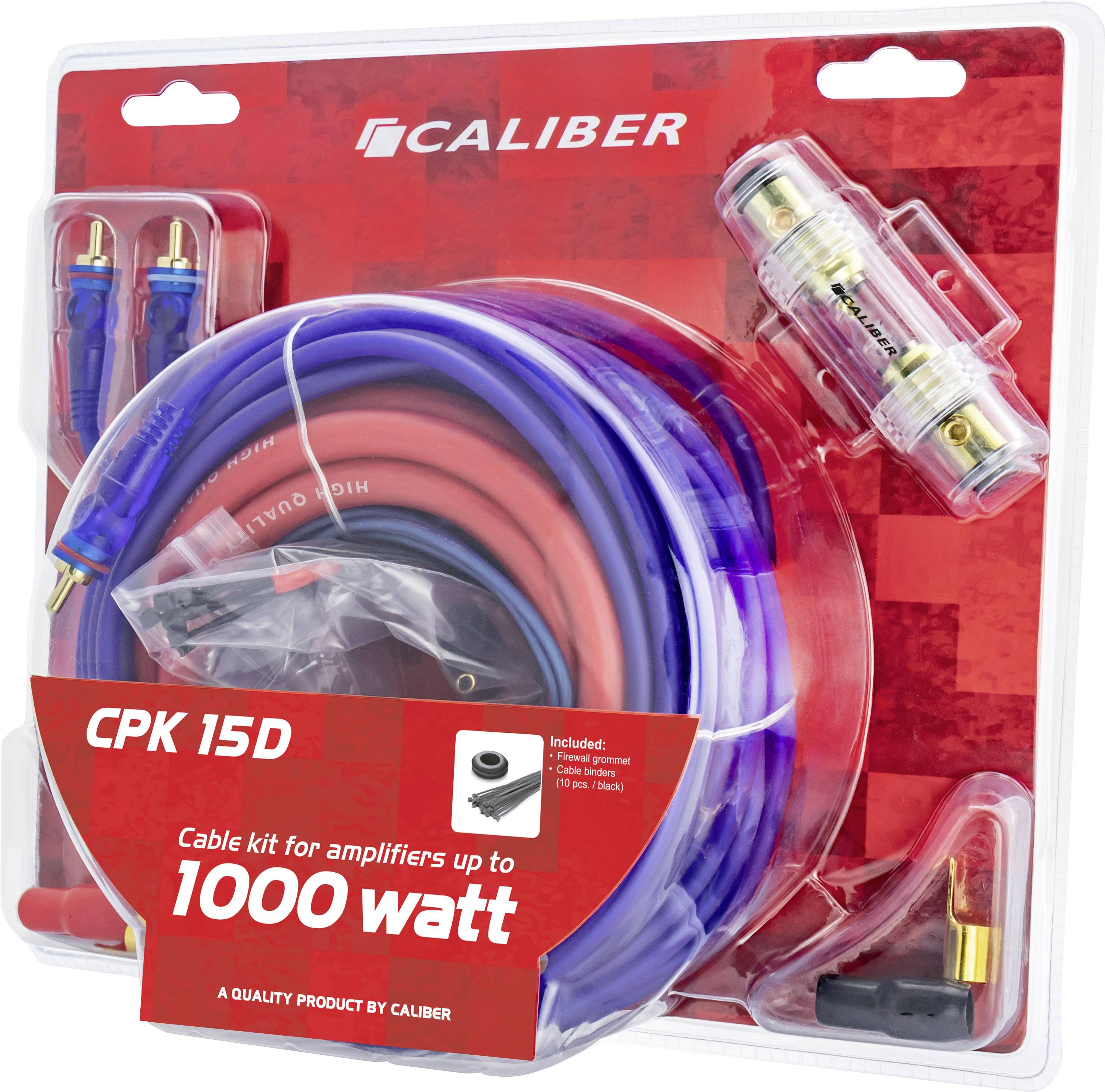 Caliber CPK15D Car stereo headstage amp connector kit-4