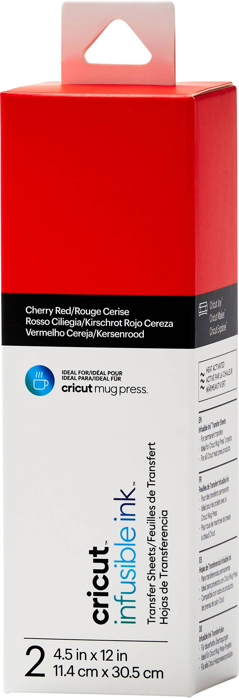 Image of Cricut Joy Infusible Ink Infusible ink sheets Red