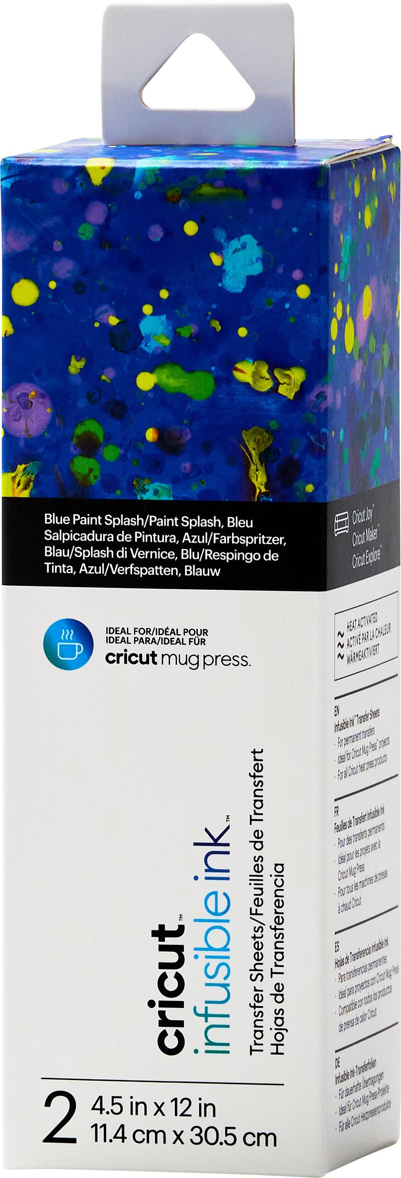 Image of Cricut Joy Infusible Ink Infusible ink sheets Blue