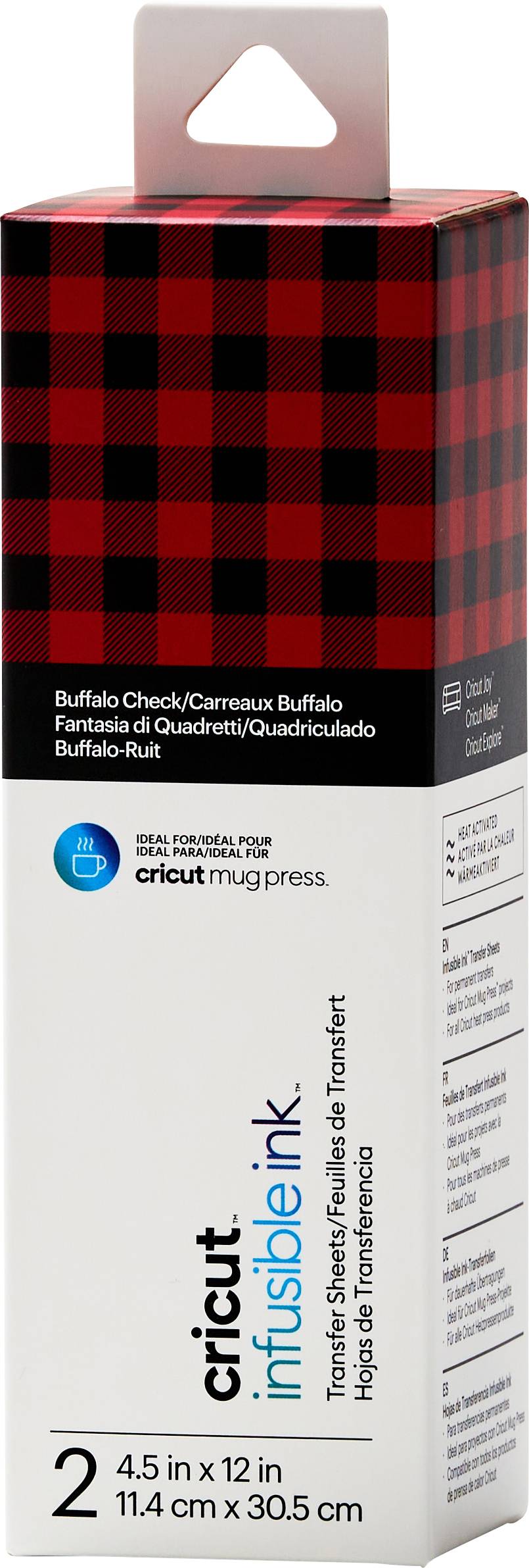 Buffalo Check for Joy Cricut Infusible Ink 