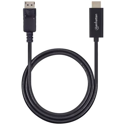 Buy Manhattan DisplayPort / HDMI Adapter cable DisplayPort plug, HDMI-A ...