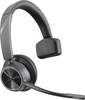 HP Poly VOYAGER 4310 UC On-ear headset Bluetooth® (1075101) Mono Black Microphone noise cancelling, Noise cancelling Microphone mute Phone