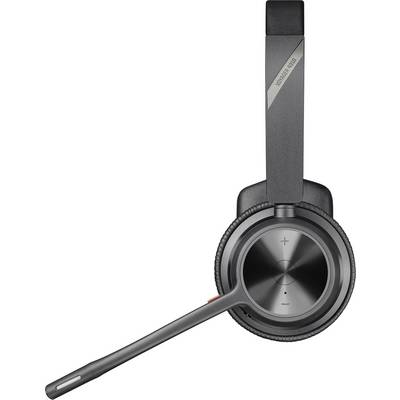HP Poly VOYAGER 4310 UC On-ear headset Bluetooth® (1075101) Mono Black Microphone noise cancelling, Noise cancelling Mic-1