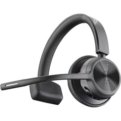 HP Poly VOYAGER 4310 UC On-ear headset Bluetooth® (1075101) Mono Black Microphone noise cancelling, Noise cancelling Mic-4