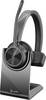HP Poly VOYAGER 4310 UC On-ear headset Bluetooth® (1075101) Mono Black Microphone noise cancelling, Noise cancelling Microphone mute Phone