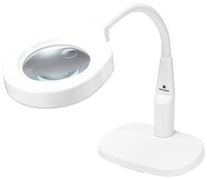 TOOLCRAFT TO-7447449 TOOLCRAFT 2-in-1 Magnifying lamp  Magnification=1.75 x, 3 x 85 mm 2021 Energy Efficiency Class n.rel.