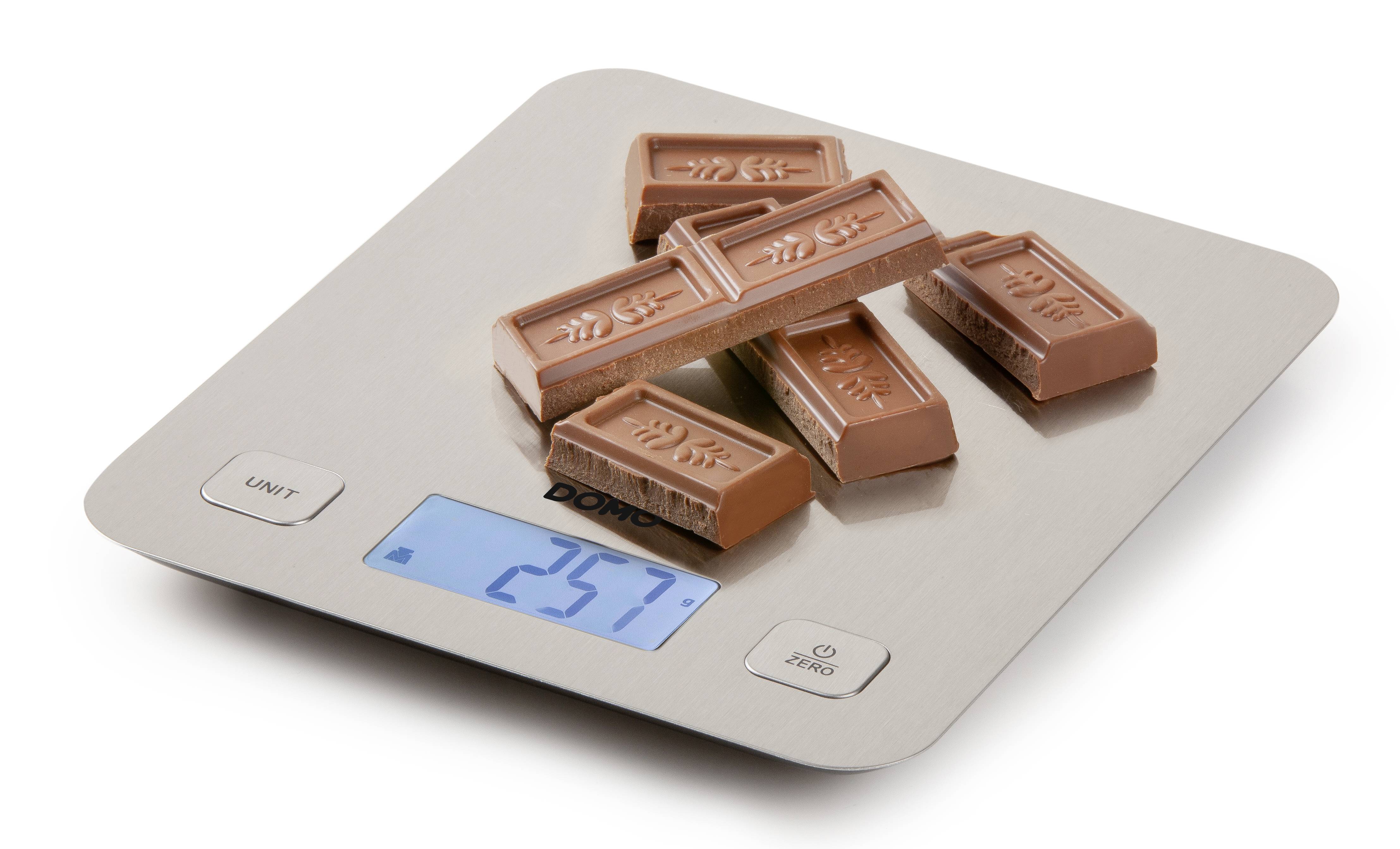 DOMO DO9239W Kitchen scales Digital Weight range=5 kg White 217 x 187 x 16.5-8