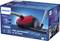 A red Philips vacuum cleaner on a blue packaging. Text: 'High performance on all floors', 'AAA', 'PowerGo'.<br><br>(Note: This translation is already in British English, so no changes were necessary.)