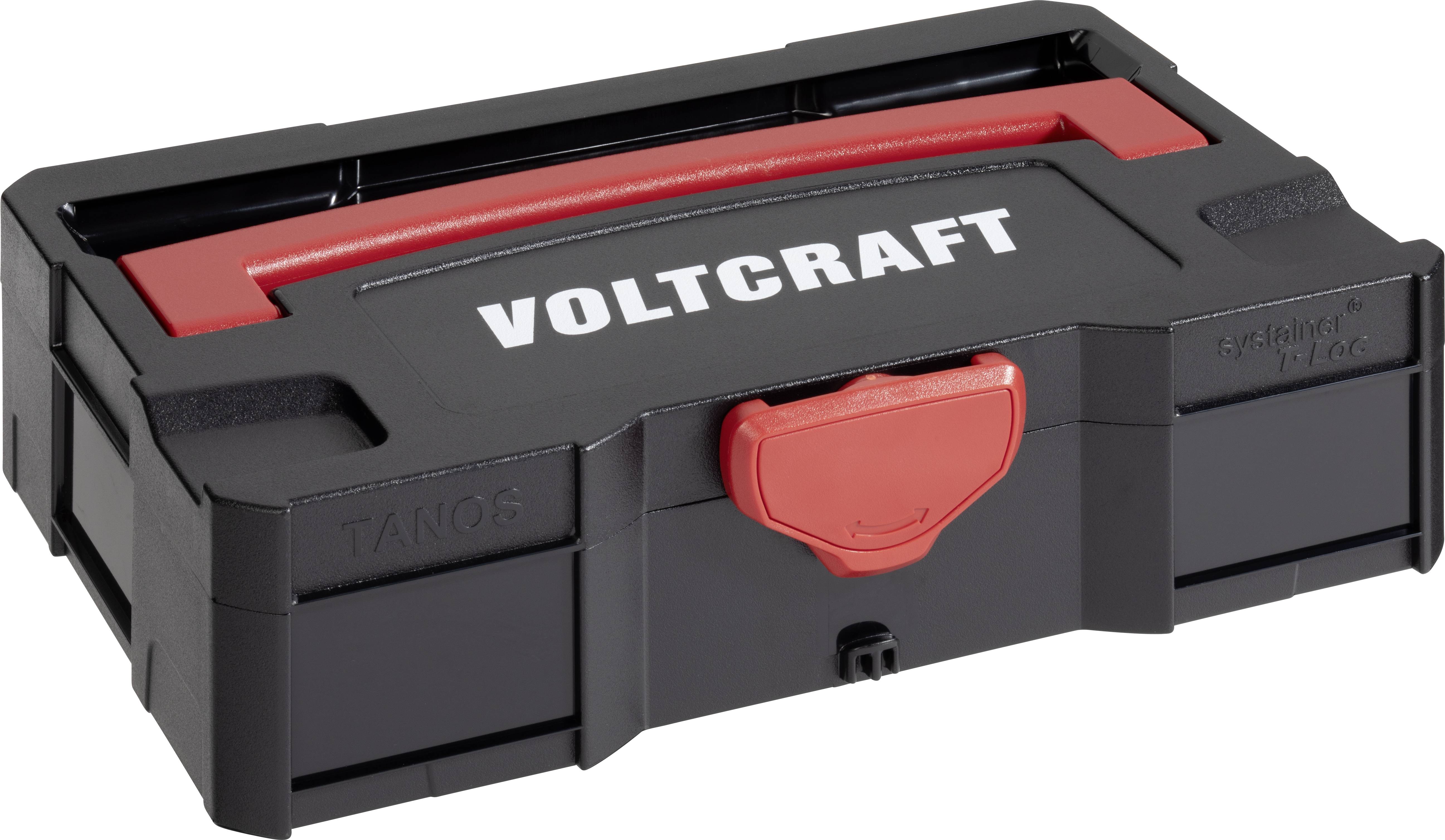 VOLTCRAFT MINI-systainer T-Loc I VC-12414065 Test equipment case ABS plastic (W x H x D) 265 x 71 x 171 mm