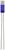 Cylindrical, blue thermal resistor with two metal terminals, used for temperature control in electronic circuits.