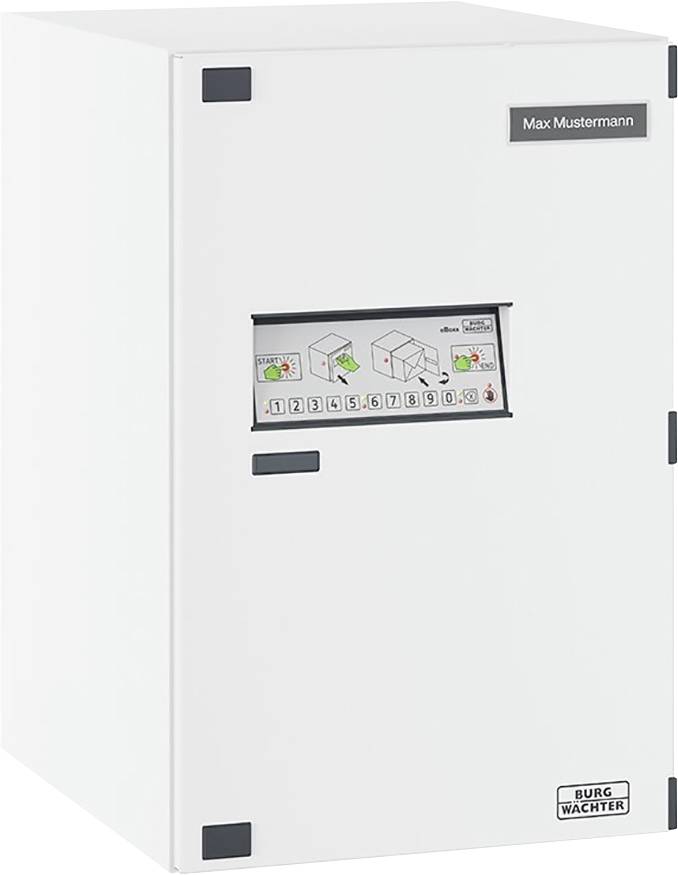 Burg Wächter 41940 eBoxx GV 645 W Parcel box White
