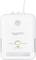 Carbon monoxide detector with white casing, model 'sygonix'. Three LED indicators: Green 'Power', Red 'Alarm', Yellow 'Fault'.