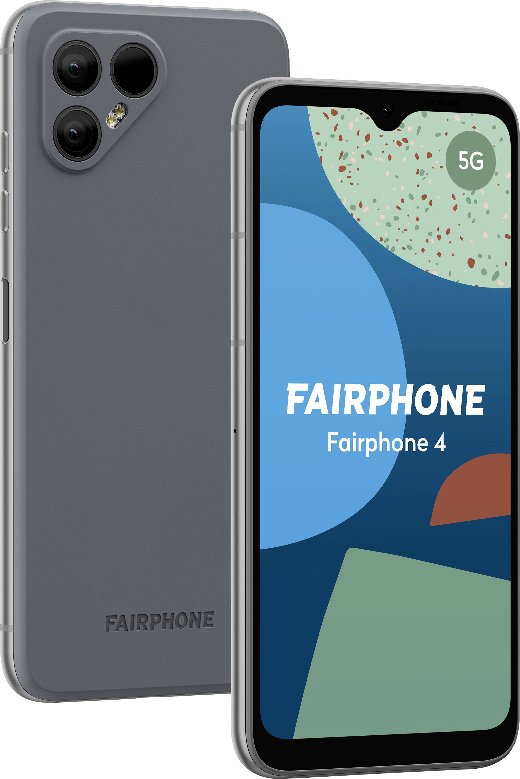 Fairphone Fairphone 4 128 GB Grey 16 cm (6.3 inch) Smartphone-1