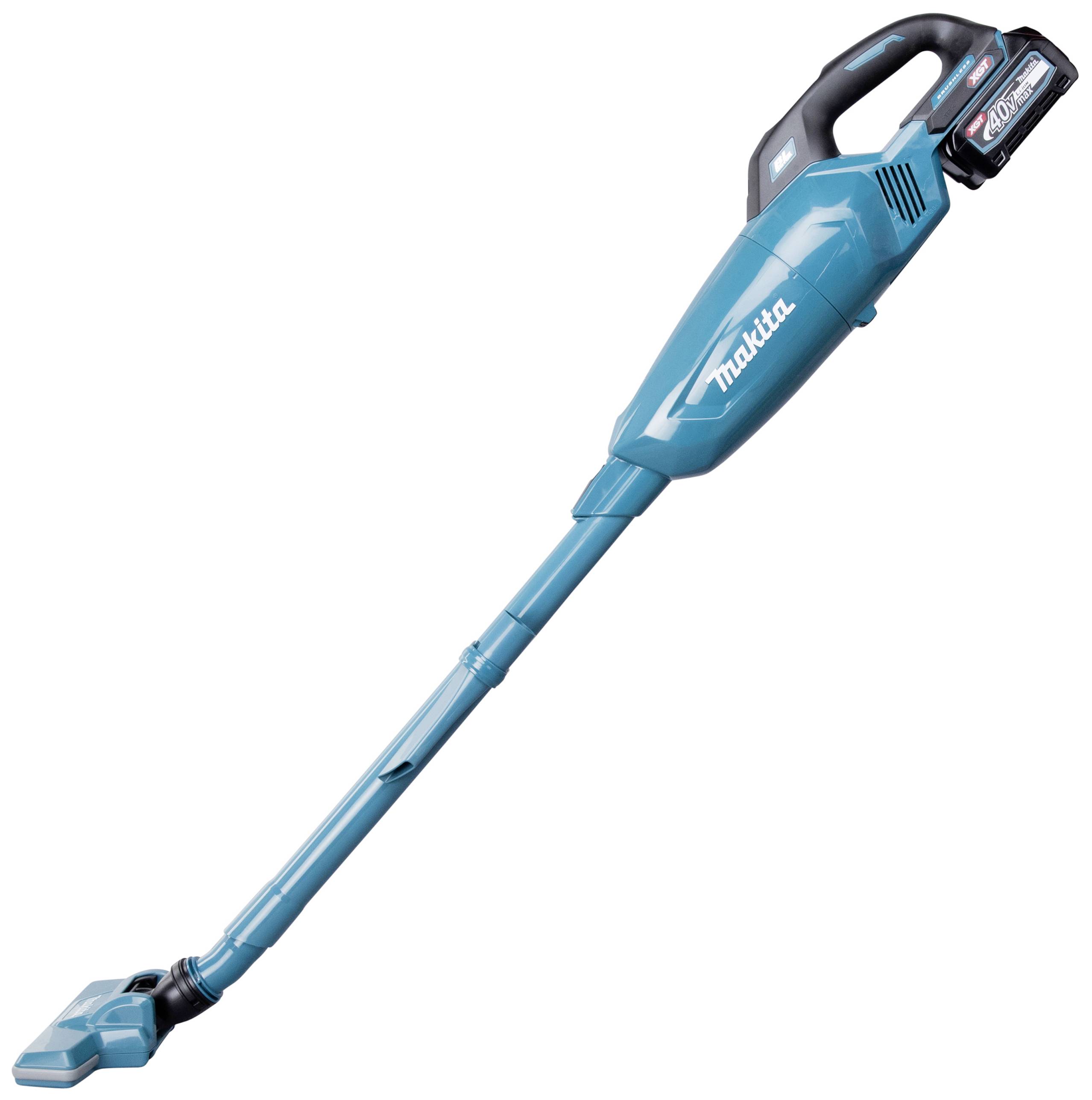 Cordless Vacuum Cleaner in Blue with Ergonomic Handle. Suitable for Flexible and Easy Cleaning, Cordless Operation.
