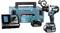 Cordless Drill Set: Makita DDF486RTJ Drill Driver, Charger, Two 5.0Ah Batteries and Tool Case. Perfect for Construction Projects.